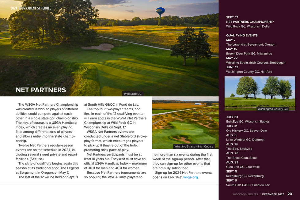 Wisconsin State Golf Association - Wisconsin Golfer - December 2023 ...